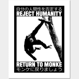 Return to Monke Japanese Posters and Art